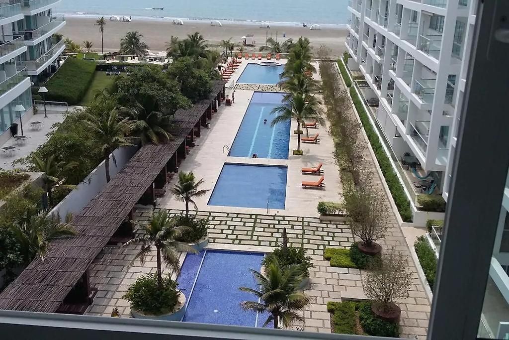 Acogedor Apartamento Primera Linea De Playa Apartamento Cartagena