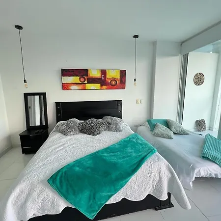 Acogedor Apartamento Primera Linea De Playa