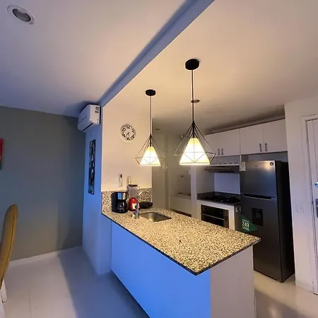 Acogedor Apartamento Primera Linea De Playa